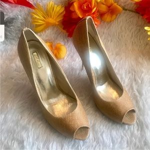 Wild Pair Peep Toe Heels